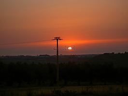 strommast,能源,電源線