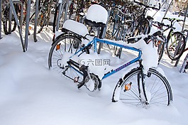 冬天,自行車(chē),被忽悠