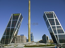 斜塔,馬德里,建筑物