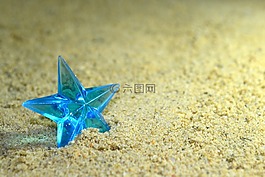明星,蓝色,玩具