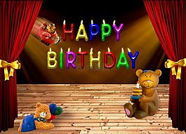 生日,生日快樂,熊