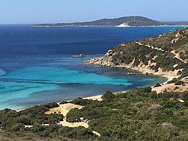 撒丁島,海,夏季