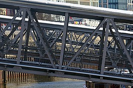 漢堡,端口,橋