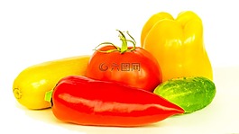 蔬菜,番茄,辣椒
