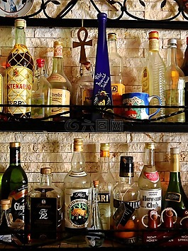 酒精,喝,飲料