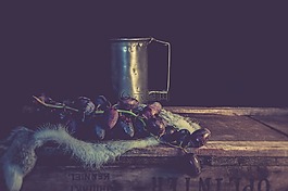 葡萄酒,stillleven,葡萄