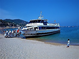 游客,兒童,地中海