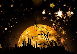 夜,明星,天空