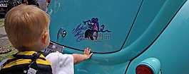 兒童,男孩,車