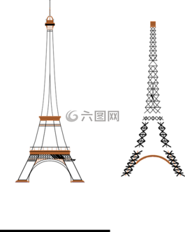 埃菲尔铁塔,游,巴黎