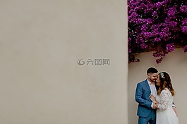 自然,鮮花,人