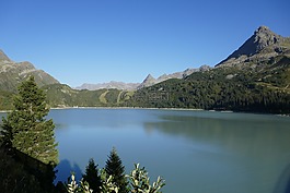 山,湖,水