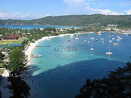 泰國,海灘,度假