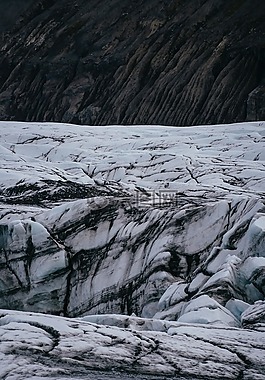 巖,小山,懸崖