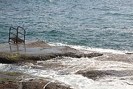 海,海洋,巖