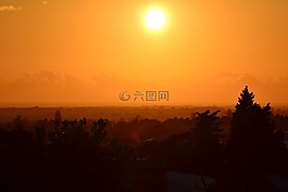 日落,加迪斯,西安大路