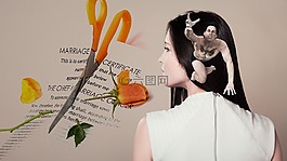 離婚,女子,男性