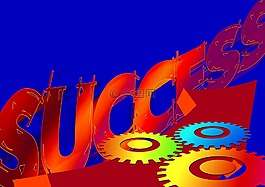 成功,箭頭,頂部