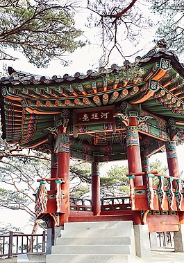 景觀,韓國,旅行
