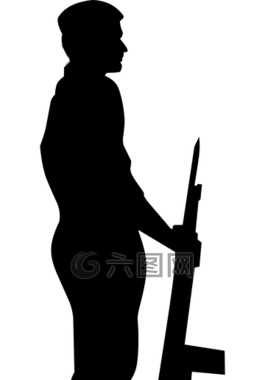 士兵,保護(hù),男