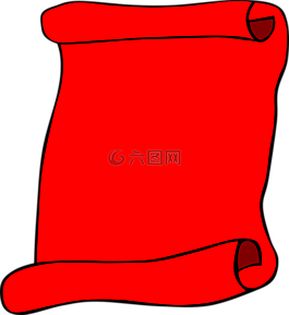 滾動,紙,空白