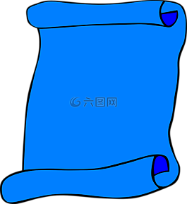 滾動,紙,空白