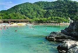 labadee,海洋,海滩