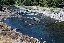 三文鱼河,山,胡德