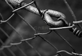 鉤,線,黑白