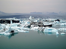 冰島,冰山,冰川