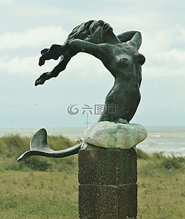 美人魚,紀(jì)念碑,照片主題