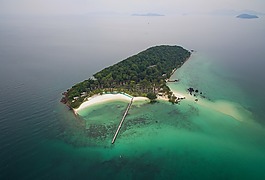 該島,泰國,濱