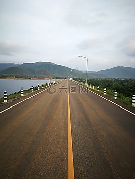 街頭,壩,巴蜀府汗