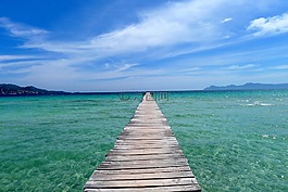 海,水,碼頭