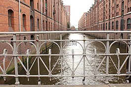 通道,城市,speicherstadt