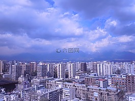 看,圣地亞哥,智利