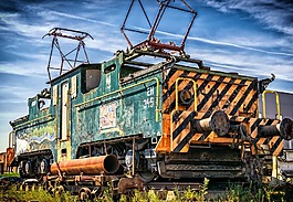 瘋草,機車,電力機車