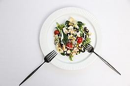 沙拉,食品,餐飲
