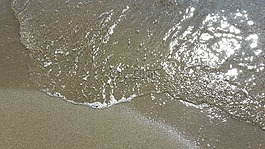 海灘,水,海