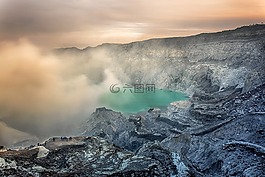 火山,地理,視圖