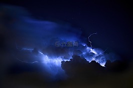 閃電,天氣,天空
