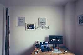 房間,辦公室,辦公桌
