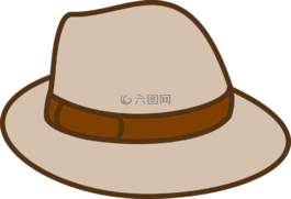 帽子,boraslino,棕色