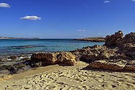 海灘,科夫,沙