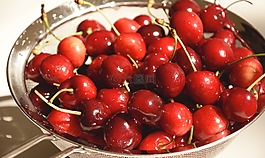 櫻桃,水果,紅色