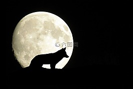 神秘,月球,滿月