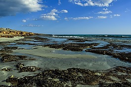 海灘,海岸,海
