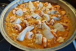 cataplana,鱼,鳕鱼