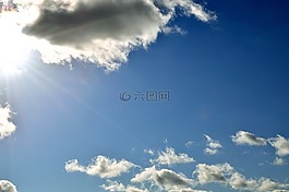 天空,云,自然