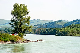 阿尔泰山,景观,山